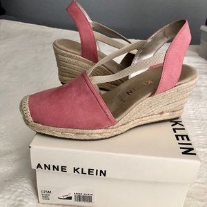 Anne Klein wedge sandals